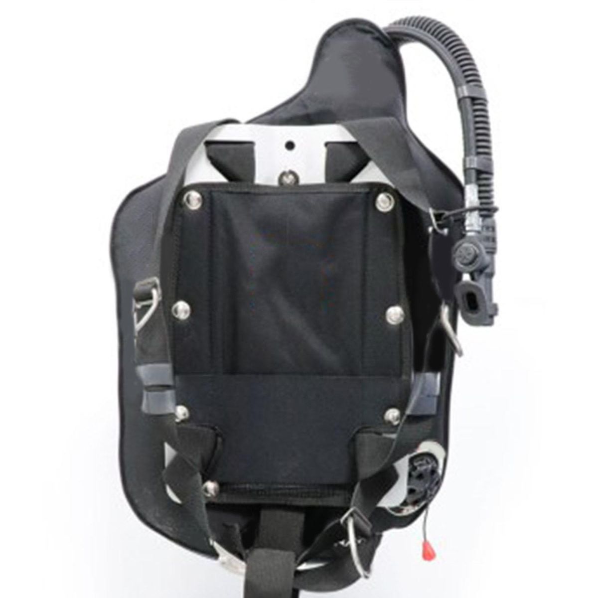 Scuba Diving Backplate Pad W/ Screws Nylon Black With
