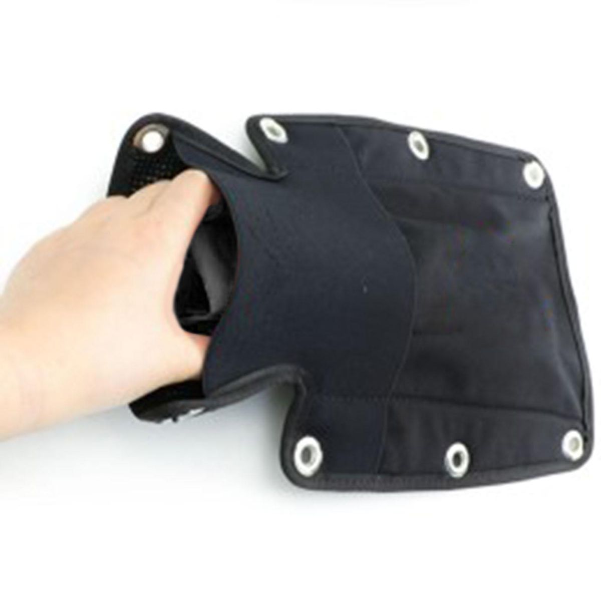 Scuba Diving Backplate Pad W/ Screws Nylon Black With