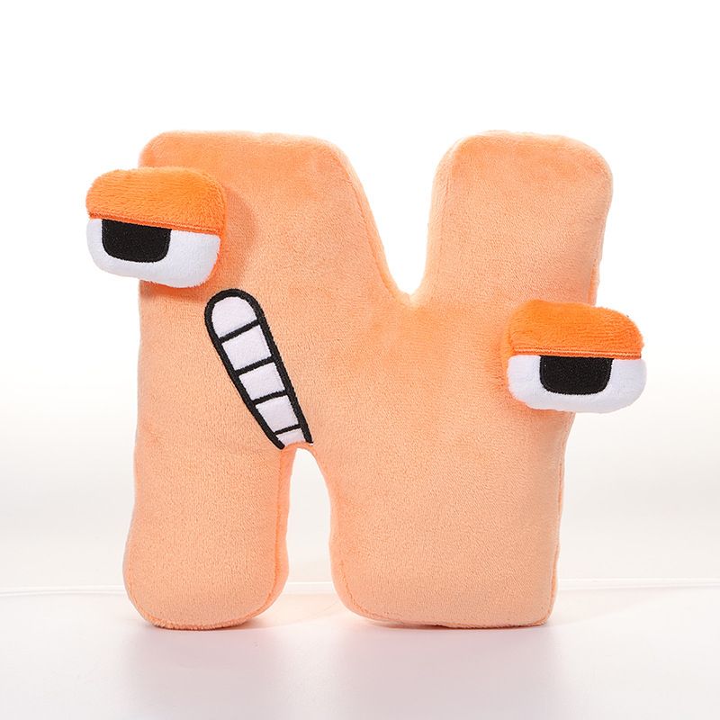 Alphabet Lore Plush Toys English Letter Stuffed Animal Plush