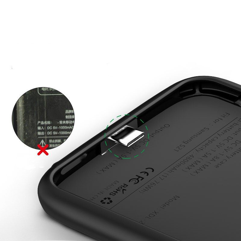Charger Case For Samsung S20 S20plus S20ultra S21 S21plus