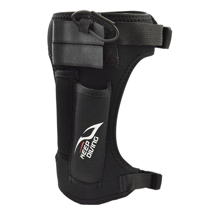 3.5mm Neoprene Sheath Scuba Diving Snorkeling  Wrap Leg Arm Black