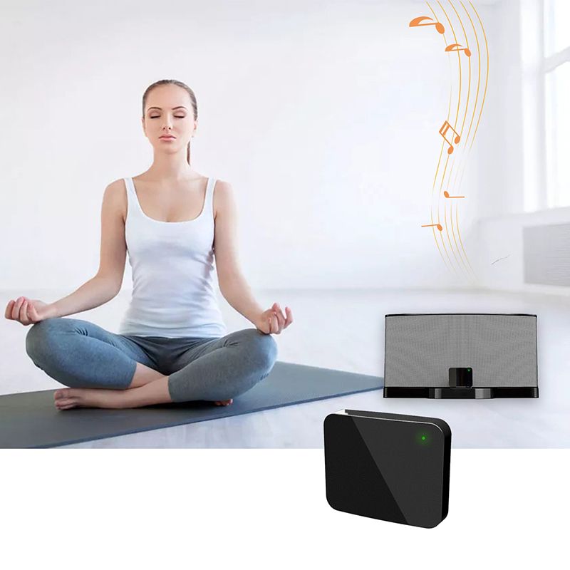 Bluetooth Music Receiver Wireless 30Pin Receiver Audio Adapter For IPod For IPhone 30 Pin Dock Docking Station Speaker Black