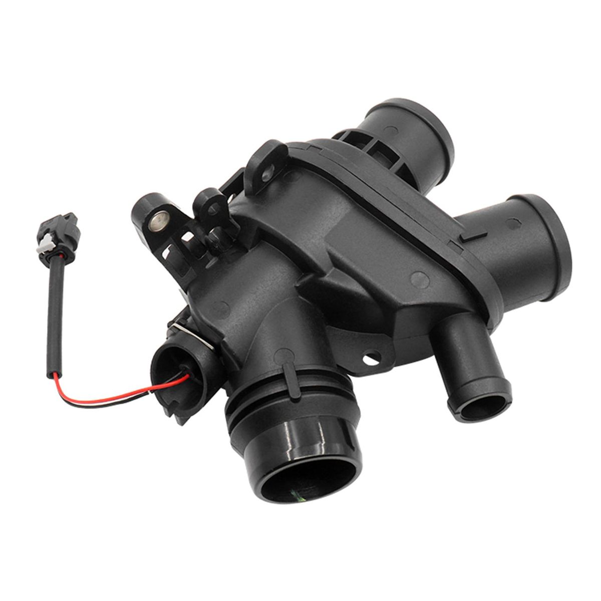 Thermostat with Sensor LR117568 Replacement for AJ126 3.0L V6 Supercharged Jaguar 2014+, Land Rovers 2015+, Replace LR107288 LR095895 LR069809 LR062498