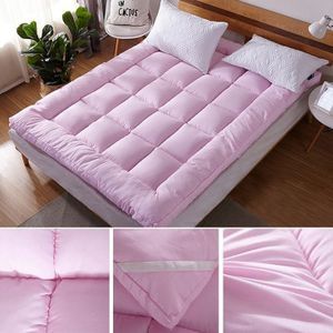 Luxe, Fluffy, Quality 5cm Thick, Mattress Topper - PINK