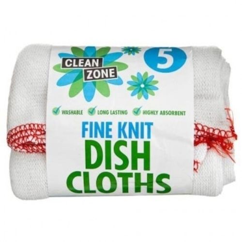 Ultra-Absorbent 2Pc Dish Cloth, Red, Home Concepts