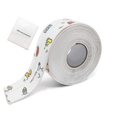 Self Adhesive Pvc Waterproof Sealing Tape  Protector For Kitchen Countertop  & Toilet Wall Corner