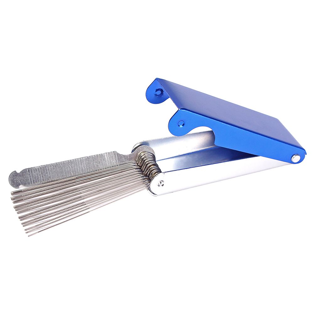 Guitar Nut Bridge File Set Luthiers Tool Box 13 Sizes Of