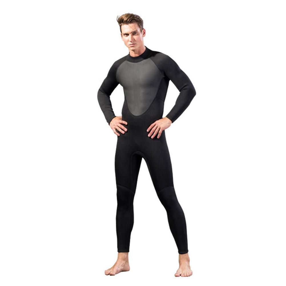 One-piece  3mm Men Full Body Outdoor Warm Deep Diving Swimming Suit Surf Snorkel Scubas Wetsuit