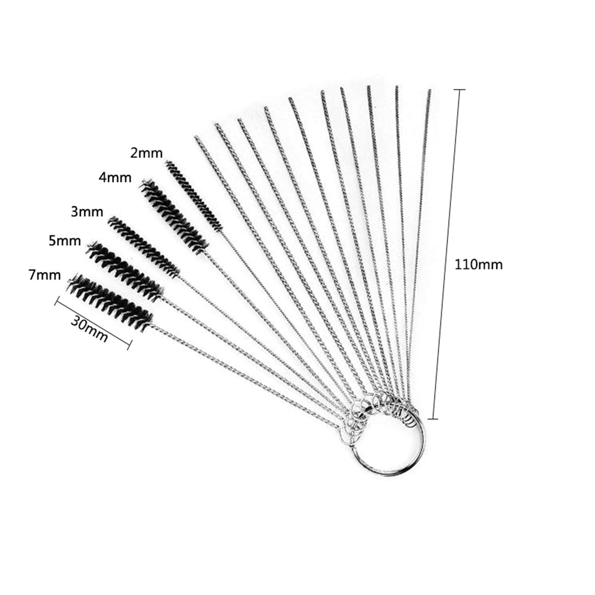 Jet Cleaning Brushes, Carb Carburetor Cleaners 15pcs