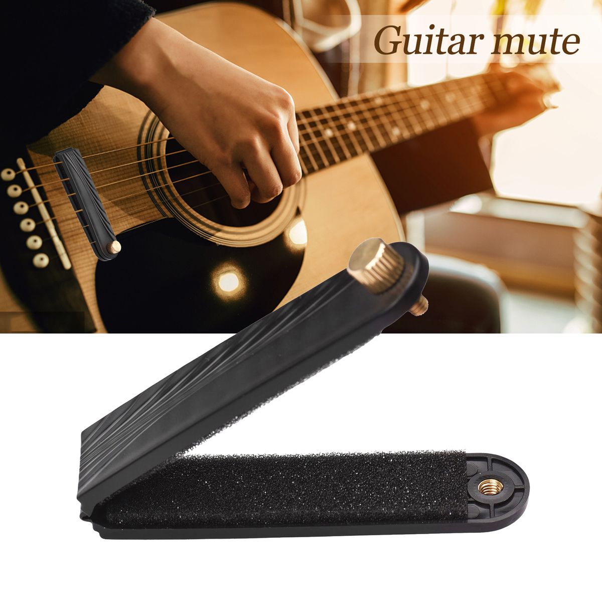 Guitar Muter String Dampener Muter Noise Reducer Universal