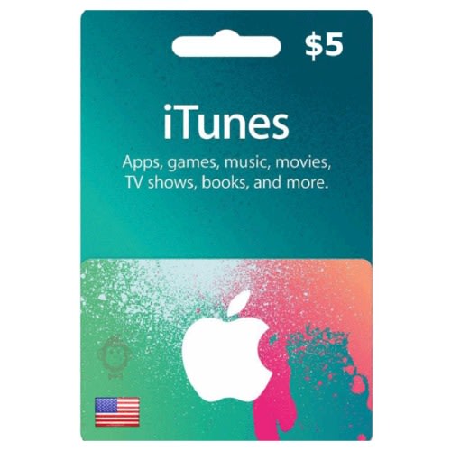 iTunes Gift Card (US) -$5