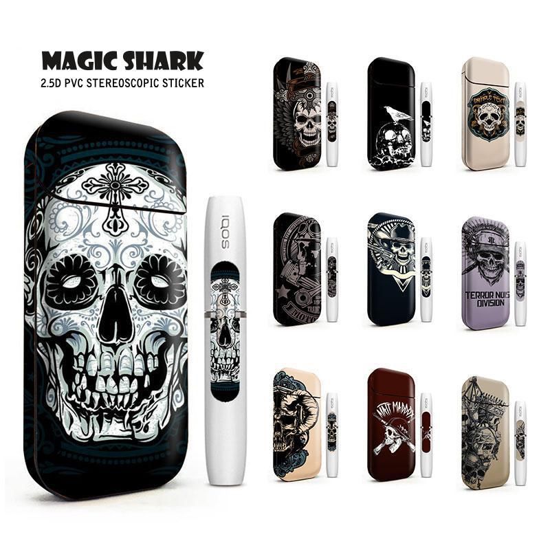 Film Pvc Skull Case Cover Sticker For Iqos 2.4 Plus Cover