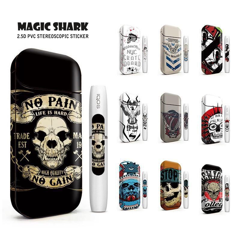 Film Pvc Skull Case Cover Sticker For Iqos 2.4 Plus Cover