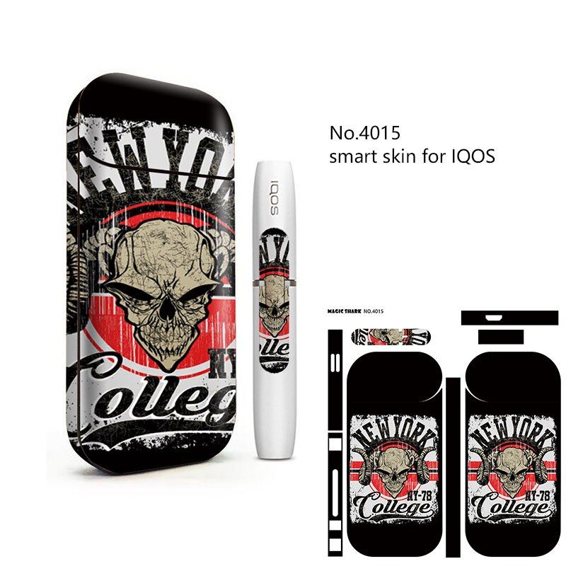 Film Pvc Skull Case Cover Sticker For Iqos 2.4 Plus Cover