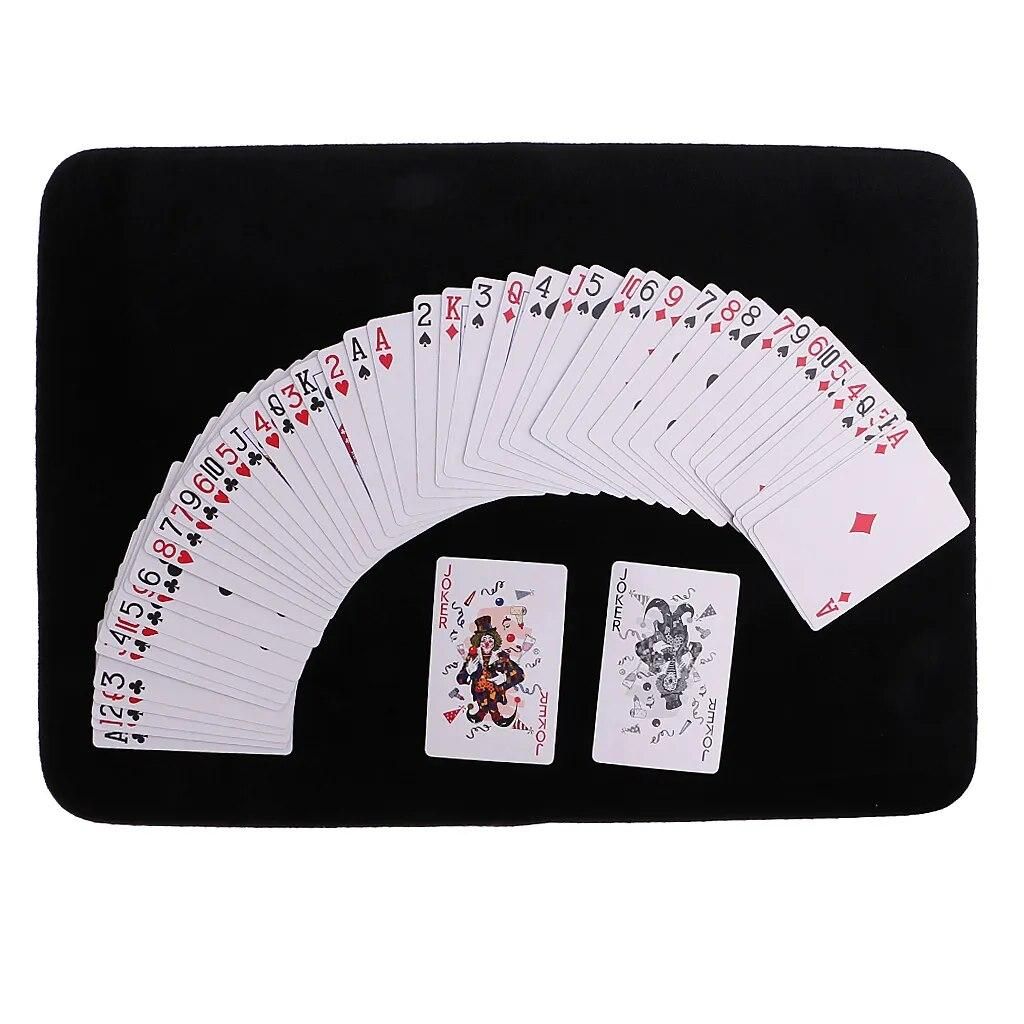 Large Card Mat 42x30cm Magic Close Up Pad Deck Mat Magicians Mat Card Pad Poker Coin Magic Tricks Magic Prop Tool