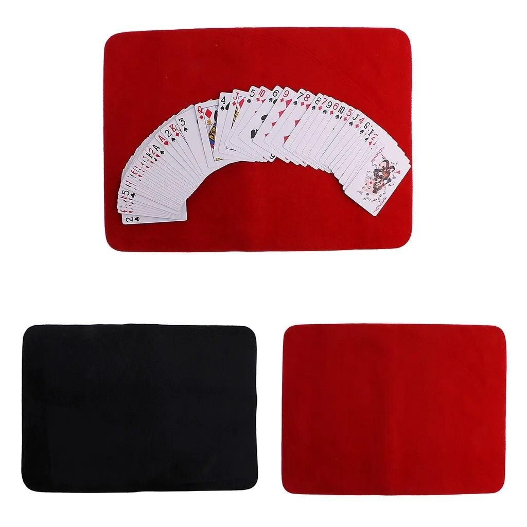 Large Card Mat 42x30cm Magic Close Up Pad Deck Mat Magicians Mat Card Pad Poker Coin Magic Tricks Magic Prop Tool