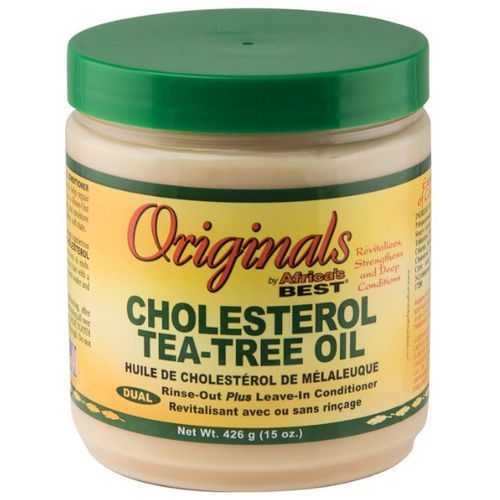 Africa's Best Cholesterol W/ Tea Tree Oil Conditioner-15Oz