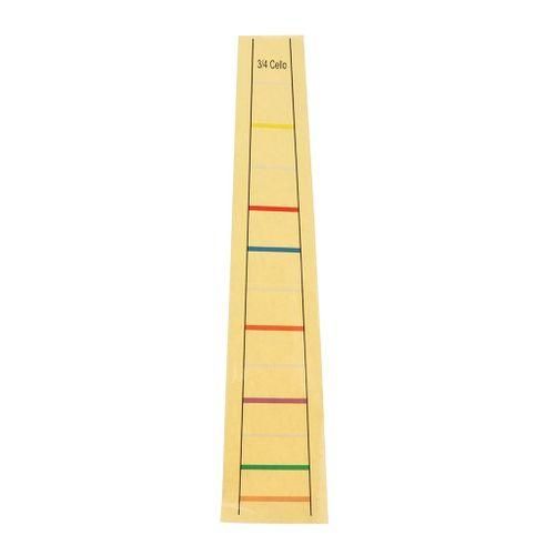 Durable Cello Fret Finger Marker Sticker Label