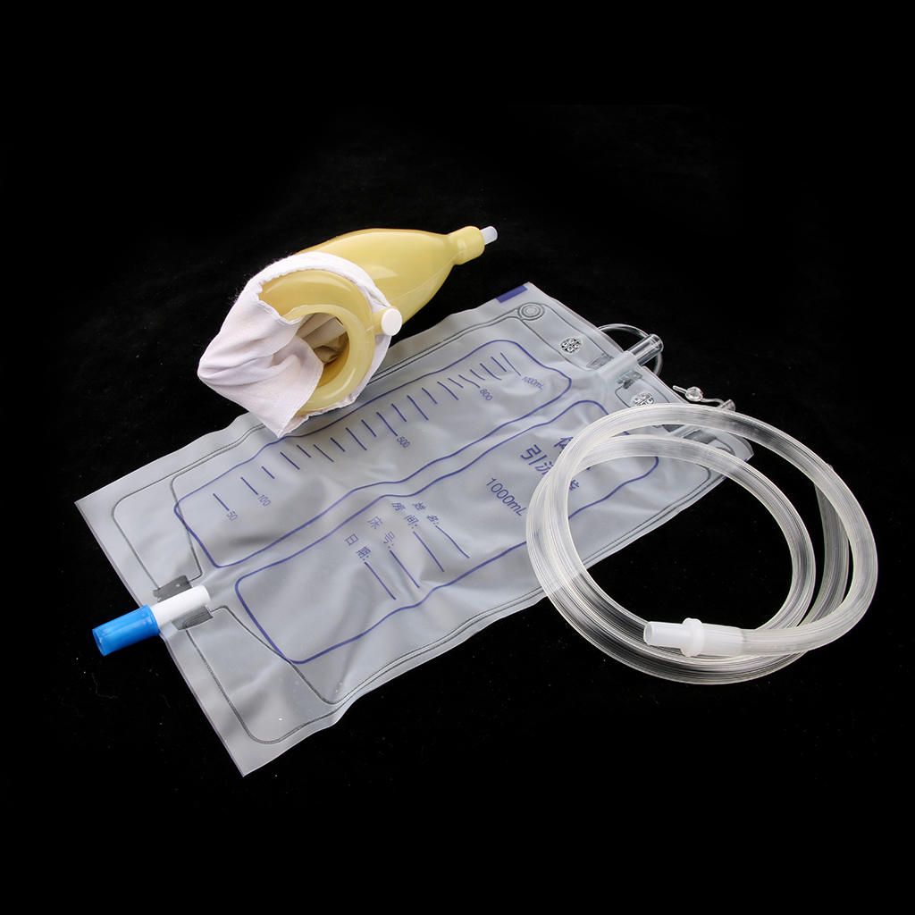 Portable Male Pee Holder Bag Incontinence  For Patient Elderly