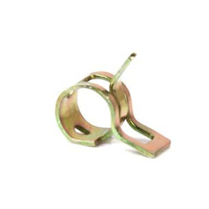 Steel Leather  Ir Lip Plate Type Hoop Hose     Lip Spring Tube   -black
