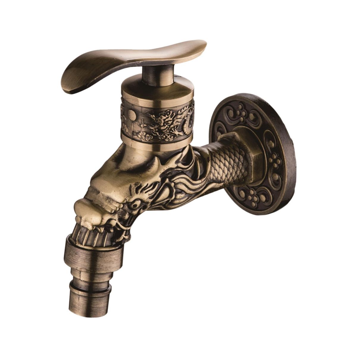 Outdoor  Wall Mounted  Decorative  Bibcock Bronze