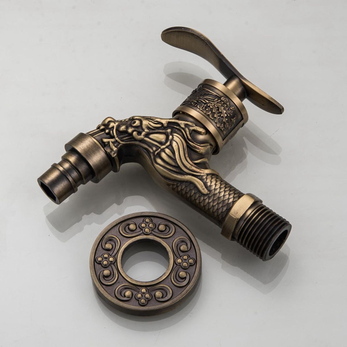 Outdoor  Wall Mounted  Decorative  Bibcock Bronze