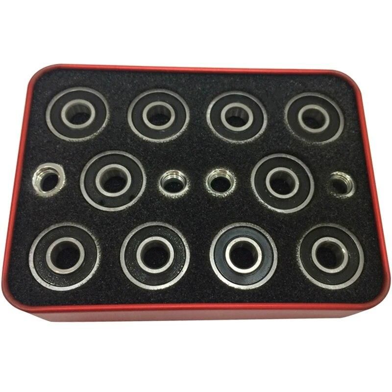 Roller Skate Skateboard Ball Wheel Bearing ABEC-11 608 Sealed Shaft Bearing Anti-Rust Skateboard Wheel Miniature Part
