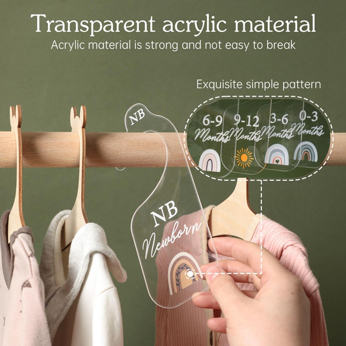 Baby Closet Size Dividers Baby Nursery Furniture Rectangle