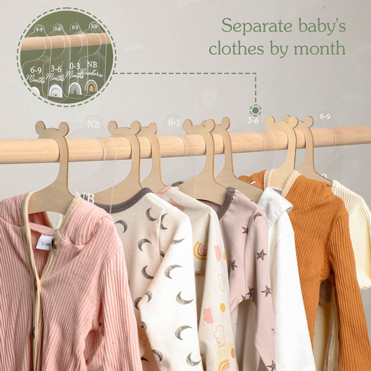 Baby Closet Size Dividers Baby Nursery Furniture Rectangle