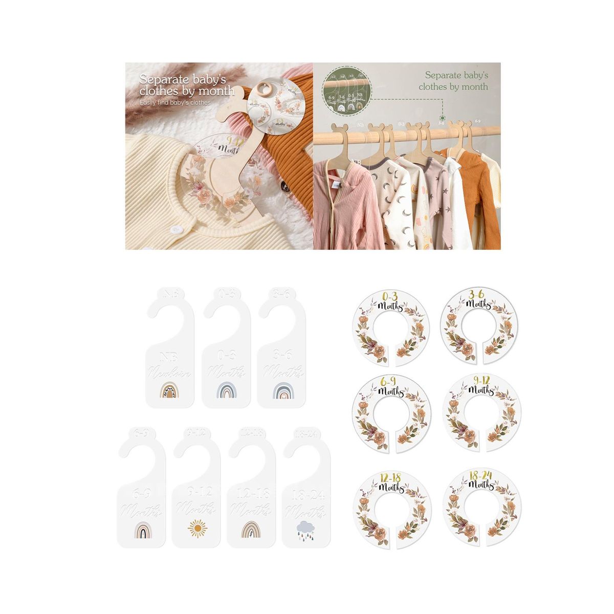Baby Closet Size Dividers Baby Nursery Furniture Rectangle