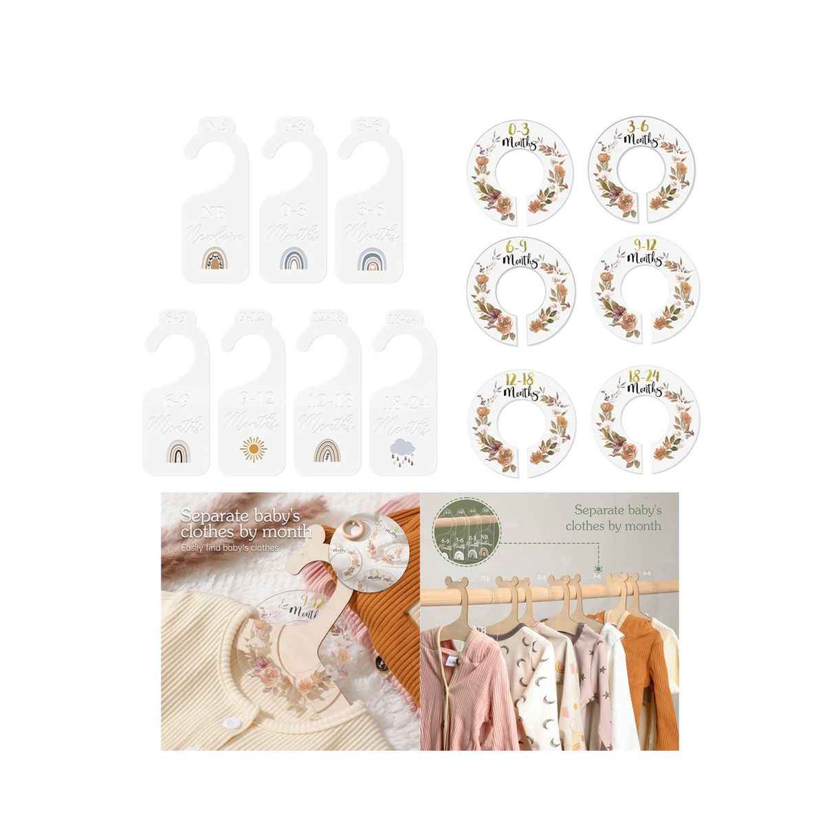 Baby Closet Size Dividers Baby Nursery Furniture Rectangle