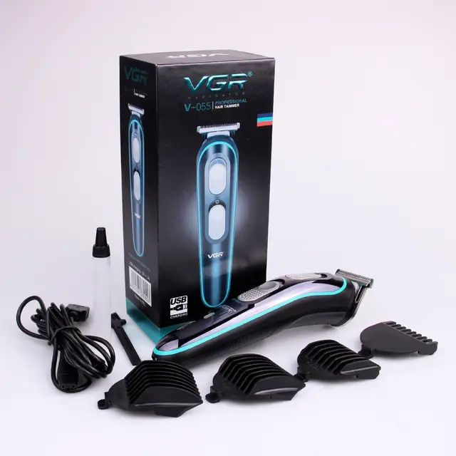 Professional Rechargeable Power Adjustable Hair Clipper