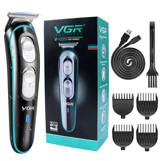 Professional Rechargeable Power Adjustable Hair Clipper
