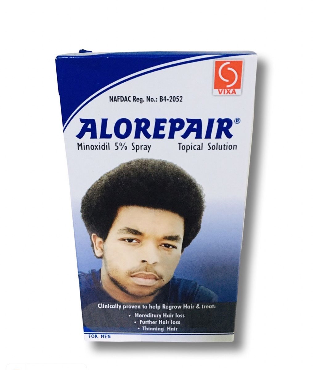 Alorepair Minoxidil 5% Spray For Treatment Alopecia