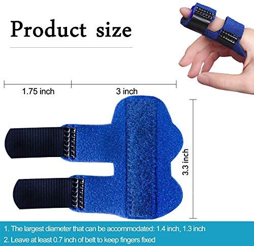 2PCS Finger Sleeves For Broken Finger Trigger Finger Splints