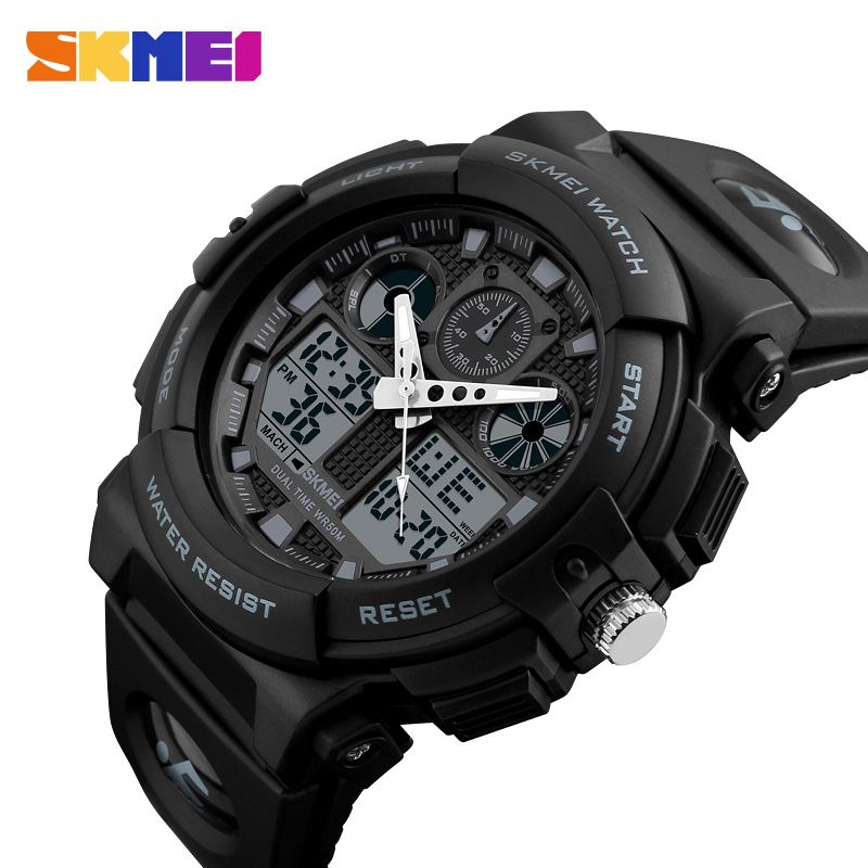 Top Luxury Brand Watch Men's Sports Watch Fashion Digital Watches Gift For Male SKM1270