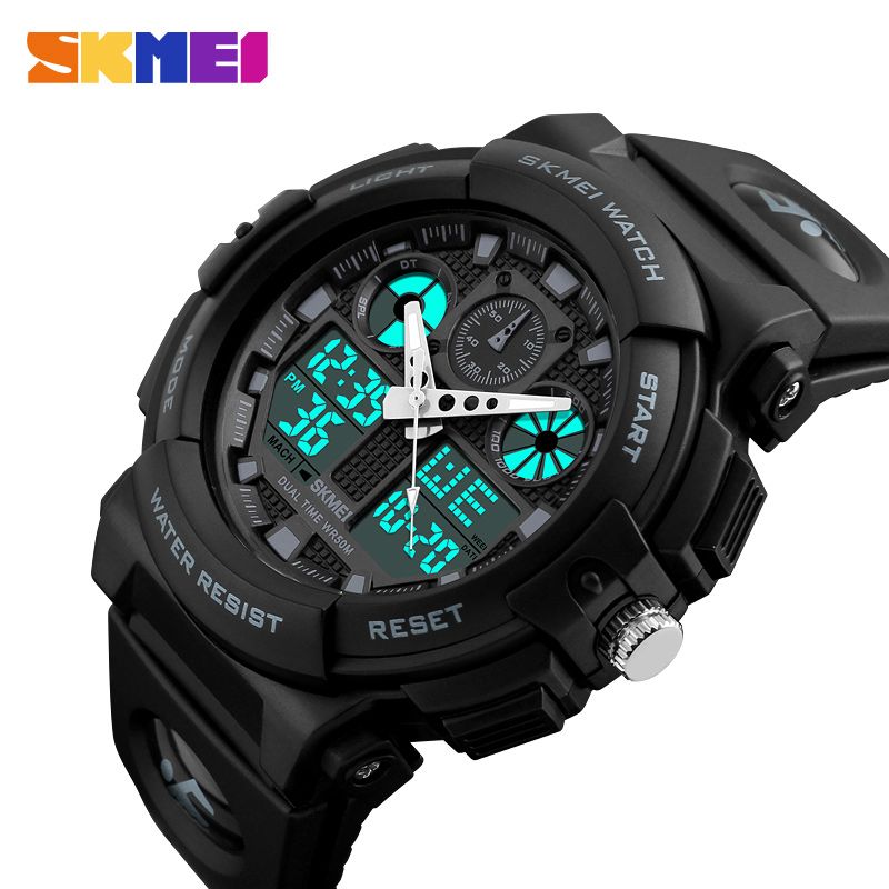 Top Luxury Brand Watch Men's Sports Watch Fashion Digital Watches Gift For Male SKM1270