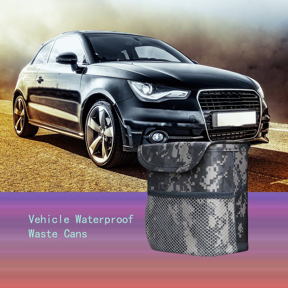 OR Car Waterproof Trash Can Car Can Pack Bag Waterproof Car Trash Bag