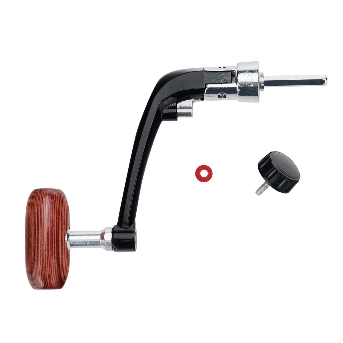 3PCS Rotary Fishing Spinning Reel Handle Foldable Non-slip