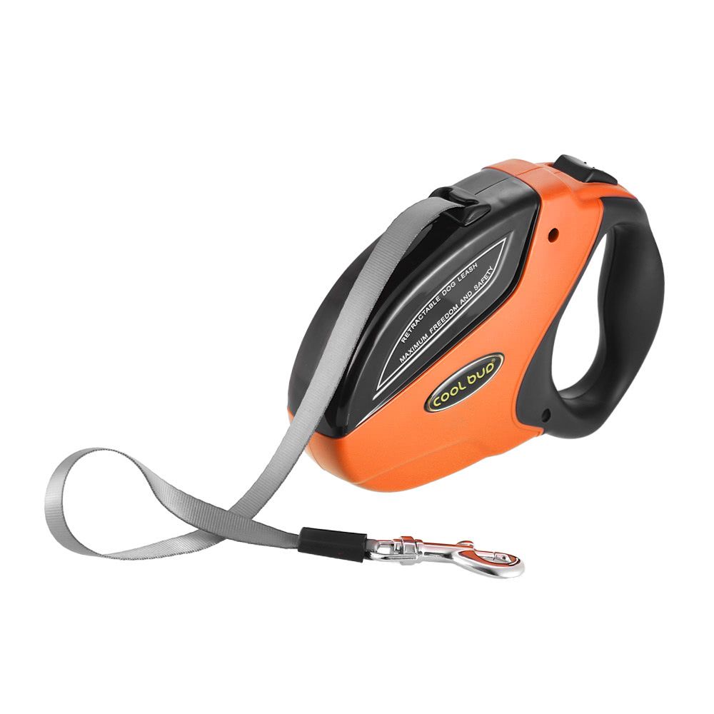 Retractable Dog Walking Leash With Break Lock Button 16ft