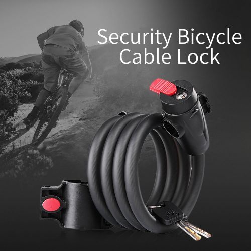 Bicycle Cable Lock Versatile Heavy Duty Anti-theft Security