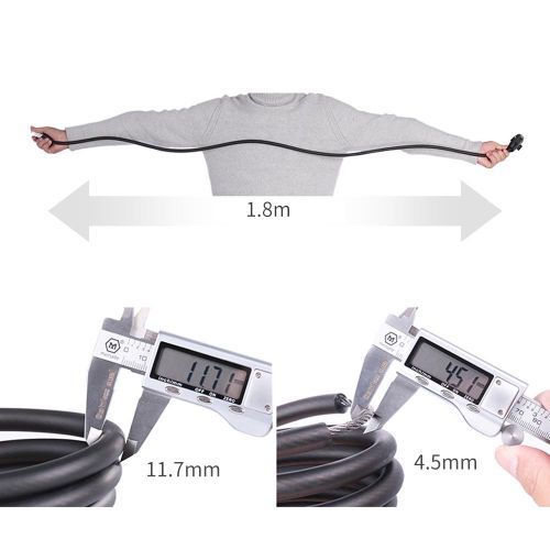 Bicycle Cable Lock Versatile Heavy Duty Anti-theft Security