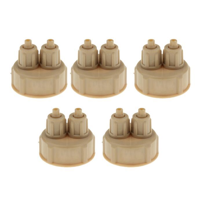 5x Aquarium   Tank Carbon Dioxide DIY Reactor With Quick Screw Bottle