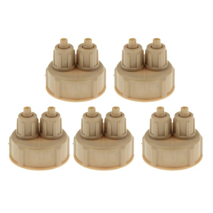 5x Aquarium   Tank Carbon Dioxide DIY Reactor With Quick Screw Bottle