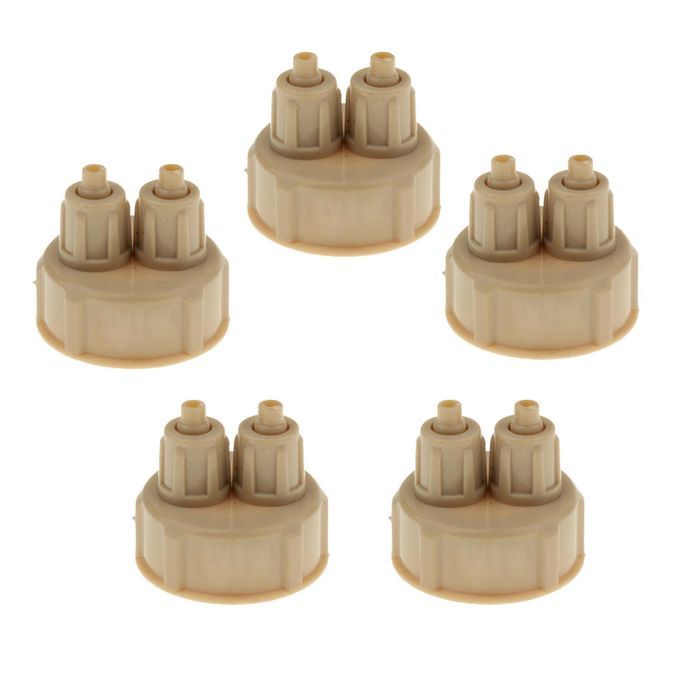 5x Aquarium   Tank Carbon Dioxide DIY Reactor With Quick Screw Bottle