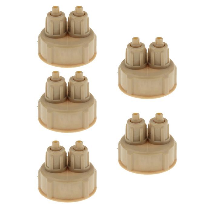 5x Aquarium   Tank Carbon Dioxide DIY Reactor With Quick Screw Bottle