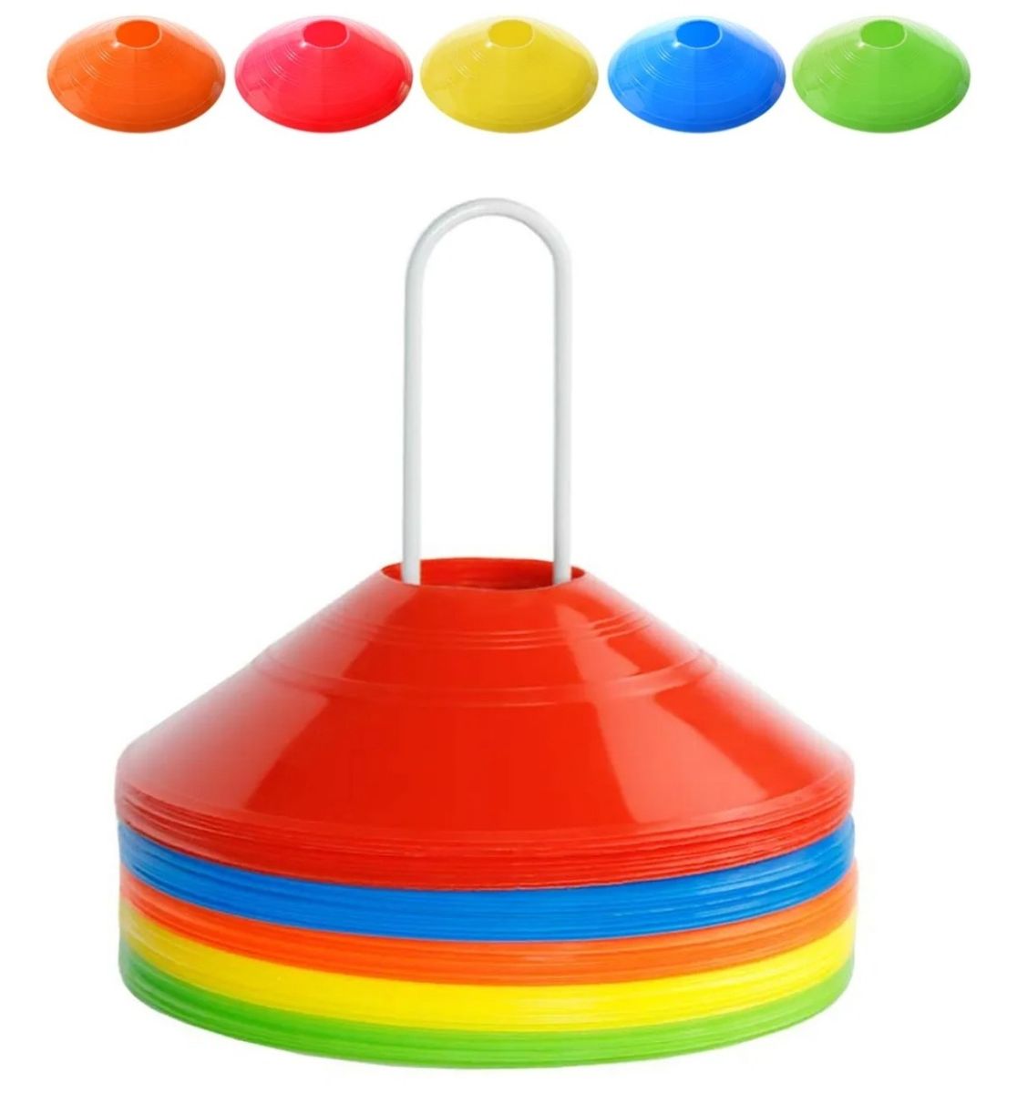 25Pcs Cone Set Football Training Equipment