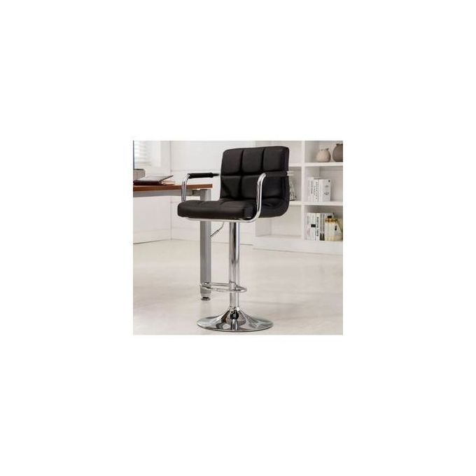 Unique Comfy Swivel Adjustable Height Bar Stool