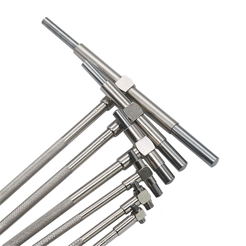 6PCS Telescopic Precision Gauge Set 8-150 Mm Internal T Bore