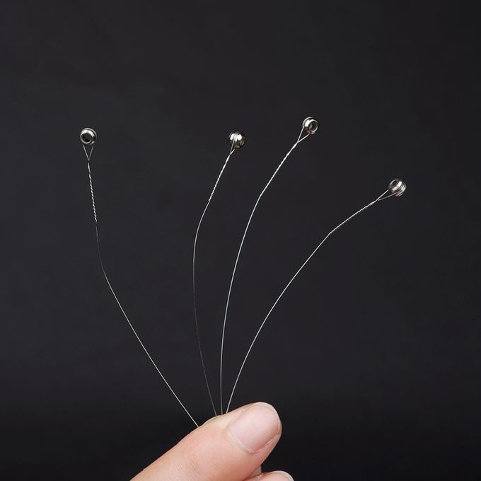 Set Of 100 Electric Guitar Steel Silver Strings Luthier Repair